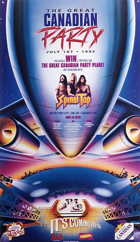 A poster of the movie spinal tap.