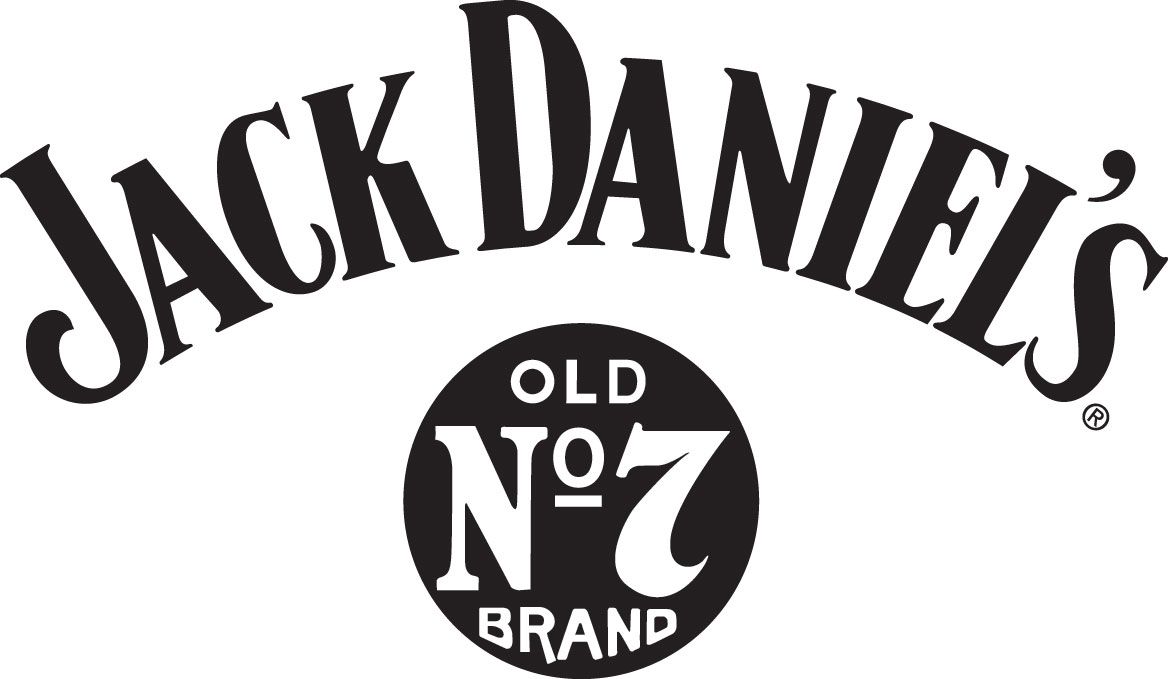 A black and white logo of jack daniels.